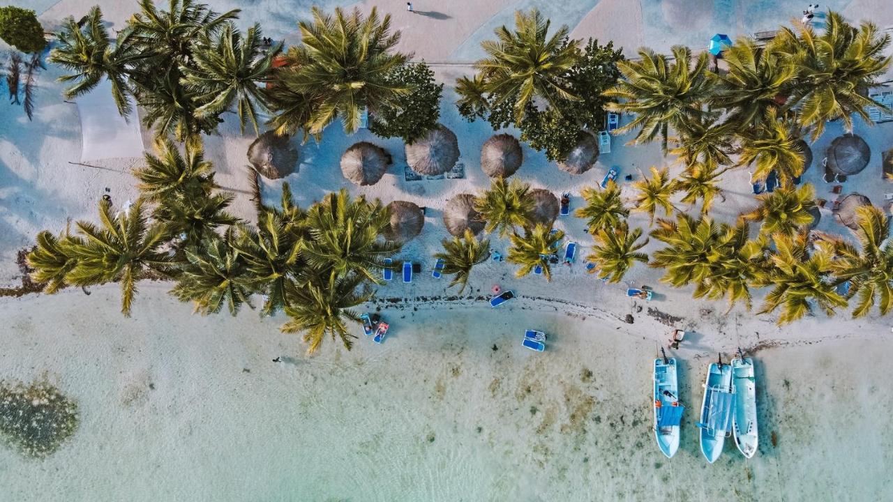 El Fuerte Beach Apartments Mahahual Esterno foto