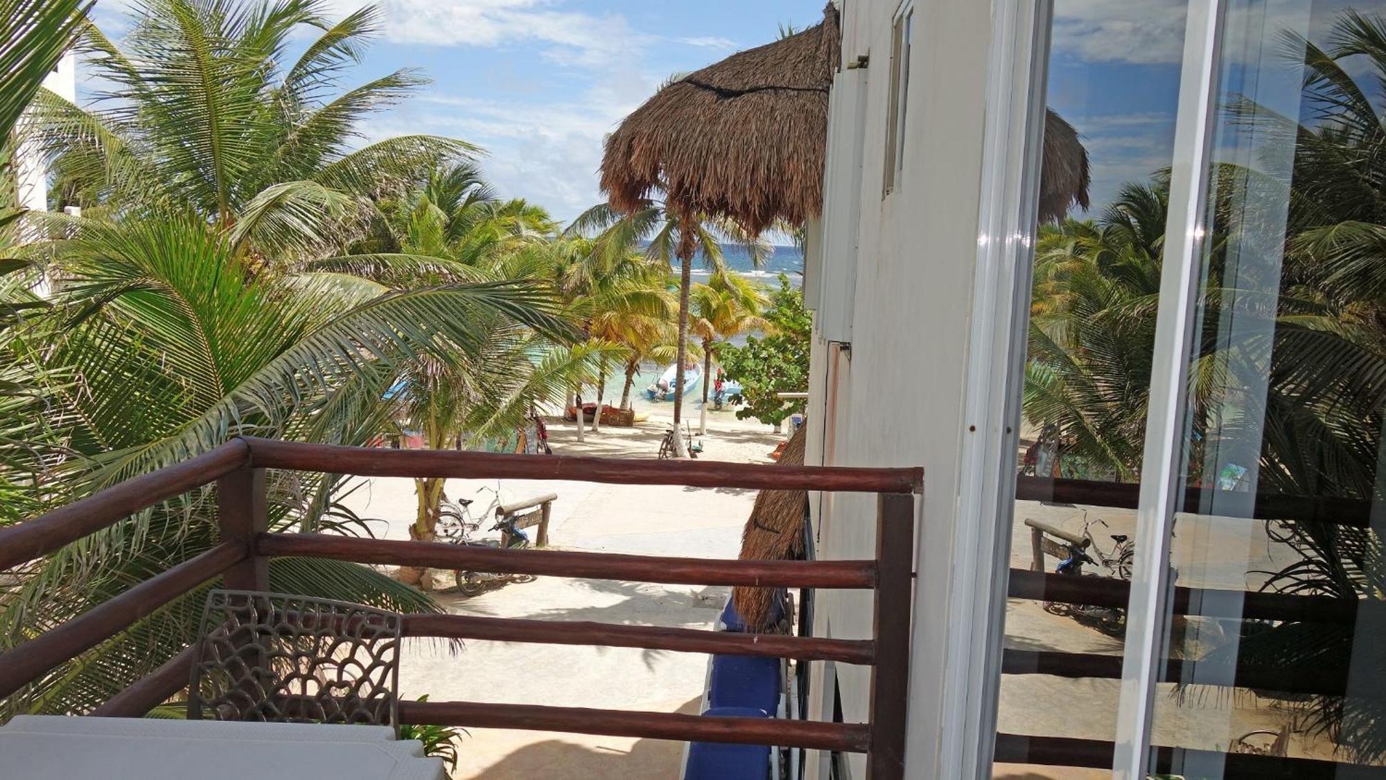 El Fuerte Beach Apartments Mahahual Camera foto