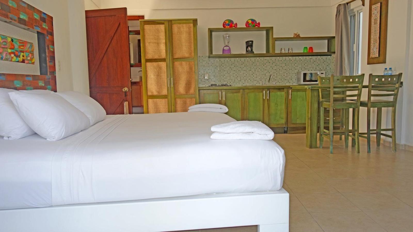 El Fuerte Beach Apartments Mahahual Camera foto