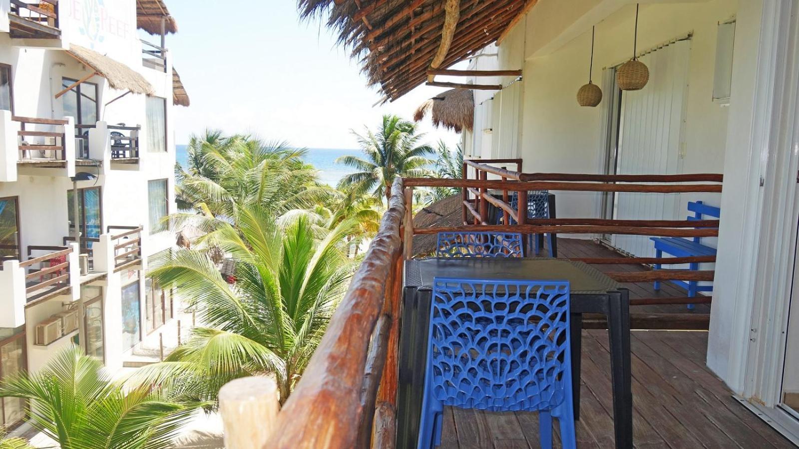 El Fuerte Beach Apartments Mahahual Camera foto
